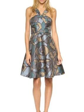 TORN BY RONNY KOBO Pisella Camo Floral Print Dress Size M NWT $336